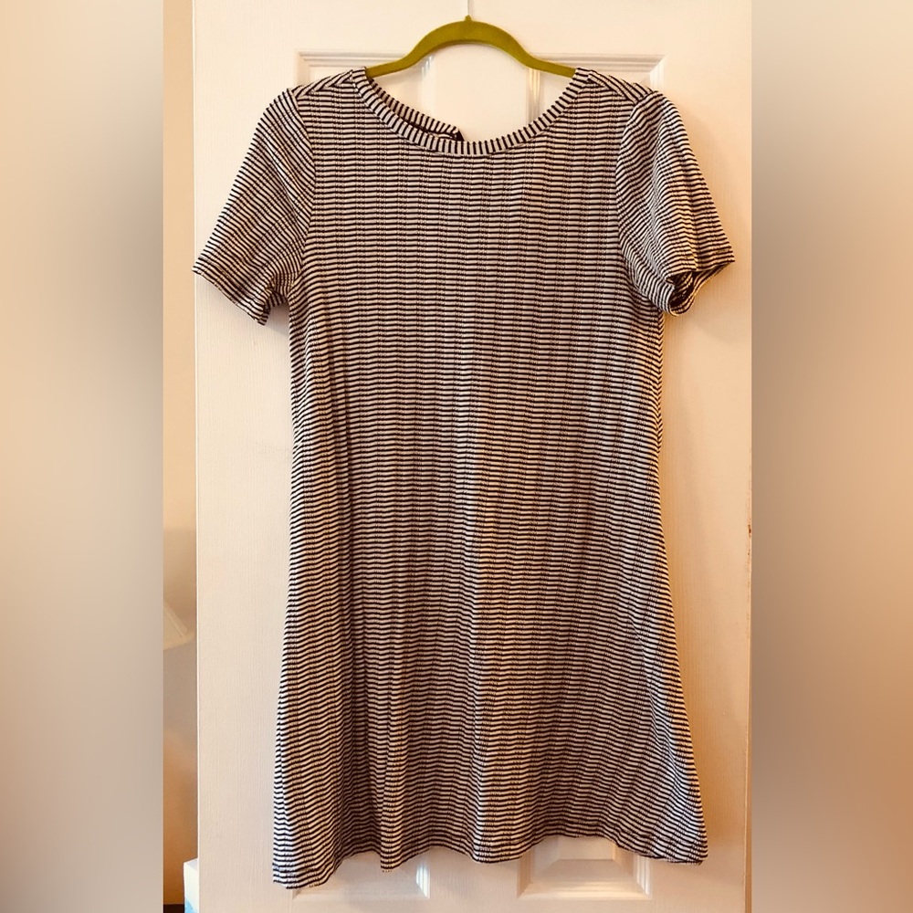 Loft XS tie back swing dress